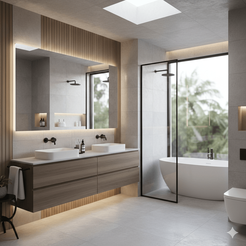 a workger pulling tools out of a Guaranteed Plumbing van